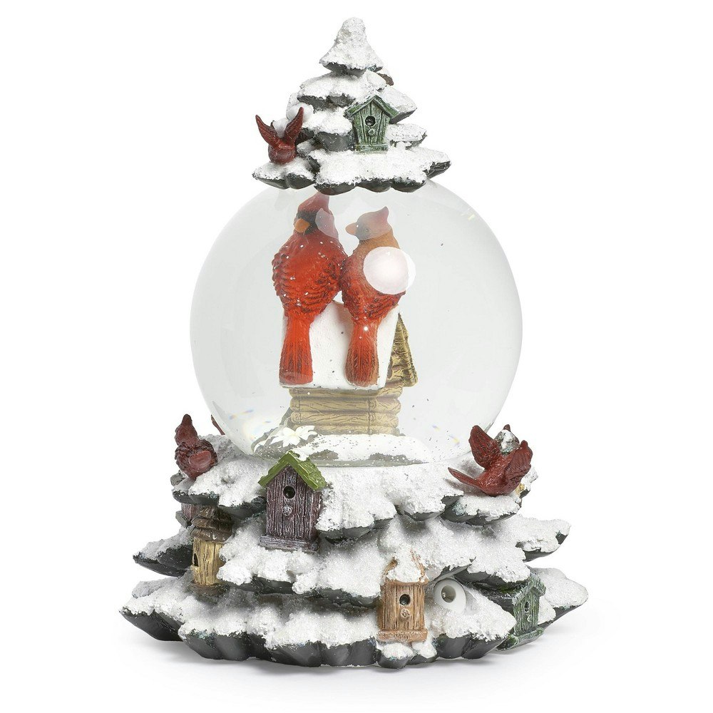 Roman Lit Swirl Cardinal Glittered Christmas Snow Globe: $91.99 Roman Lit Swirl Cardinal Glittered Christmas Snow Globe: $91.99