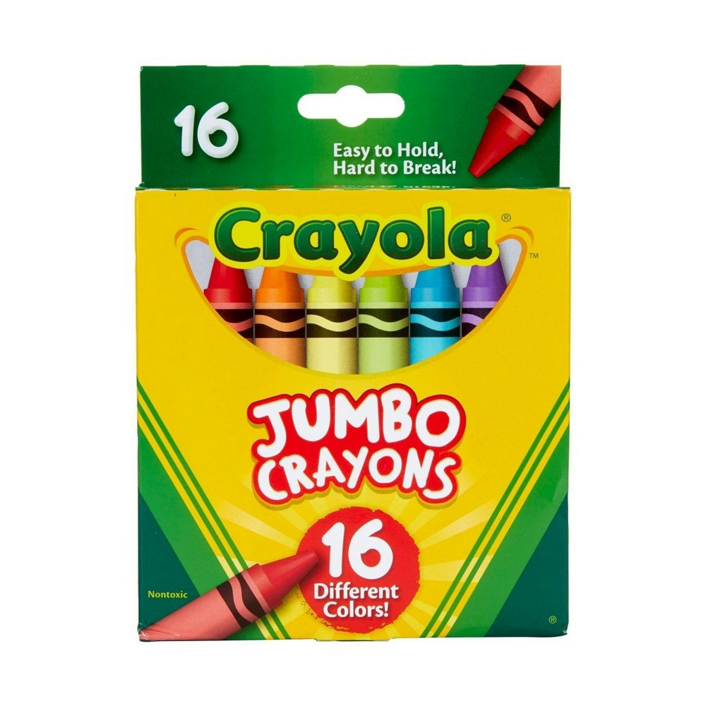 Crayola 16-Count Jumbo Crayons: $7.49