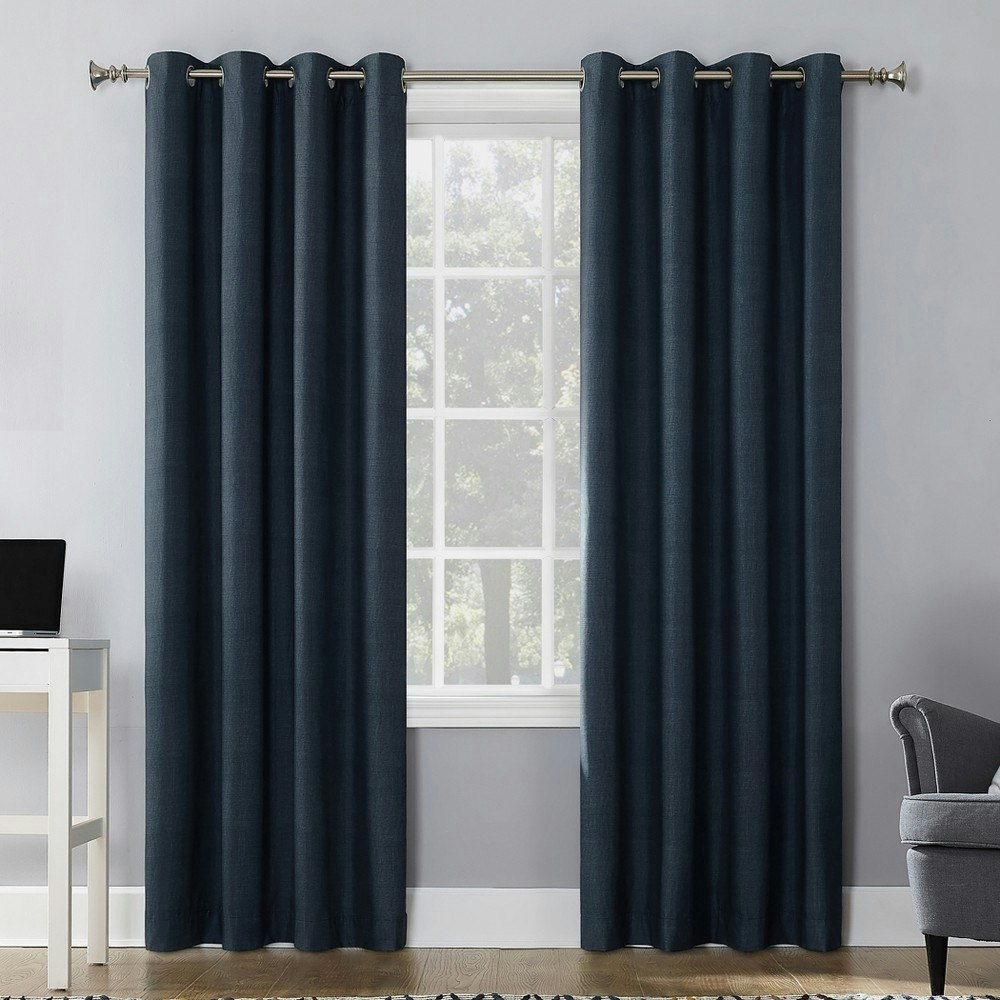 Sun Zero 50"x84" Duran Blackout Thermal Grommet Curtain Panel: $15.99 Sun Zero 50"x84" Duran Blackout Thermal Grommet Curtain Panel: $15.99