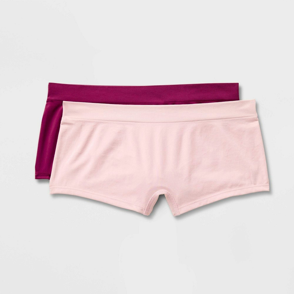 Auden Women's Seamless Boy Shorts Underwear 2-Pack: $15 Auden Women's Seamless Boy Shorts Underwear 2-Pack: $15