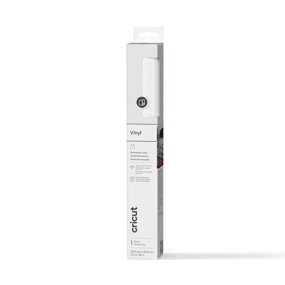 Cricut 12" x 48" Premium Glossy Permanent Vinyl: $4.49 Cricut 12" x 48" Premium Glossy Permanent Vinyl: $4.49