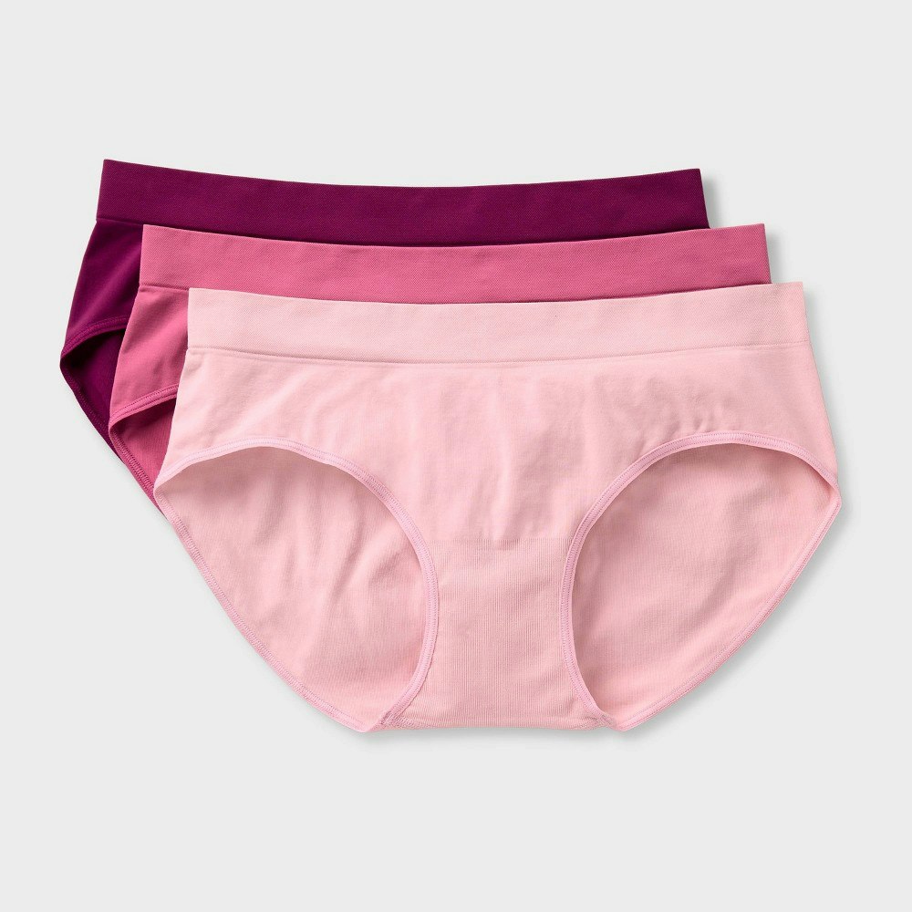 Auden Women's Seamless Hipster Underwear 3-Pack: $15 Auden Women's Seamless Hipster Underwear 3-Pack: $15