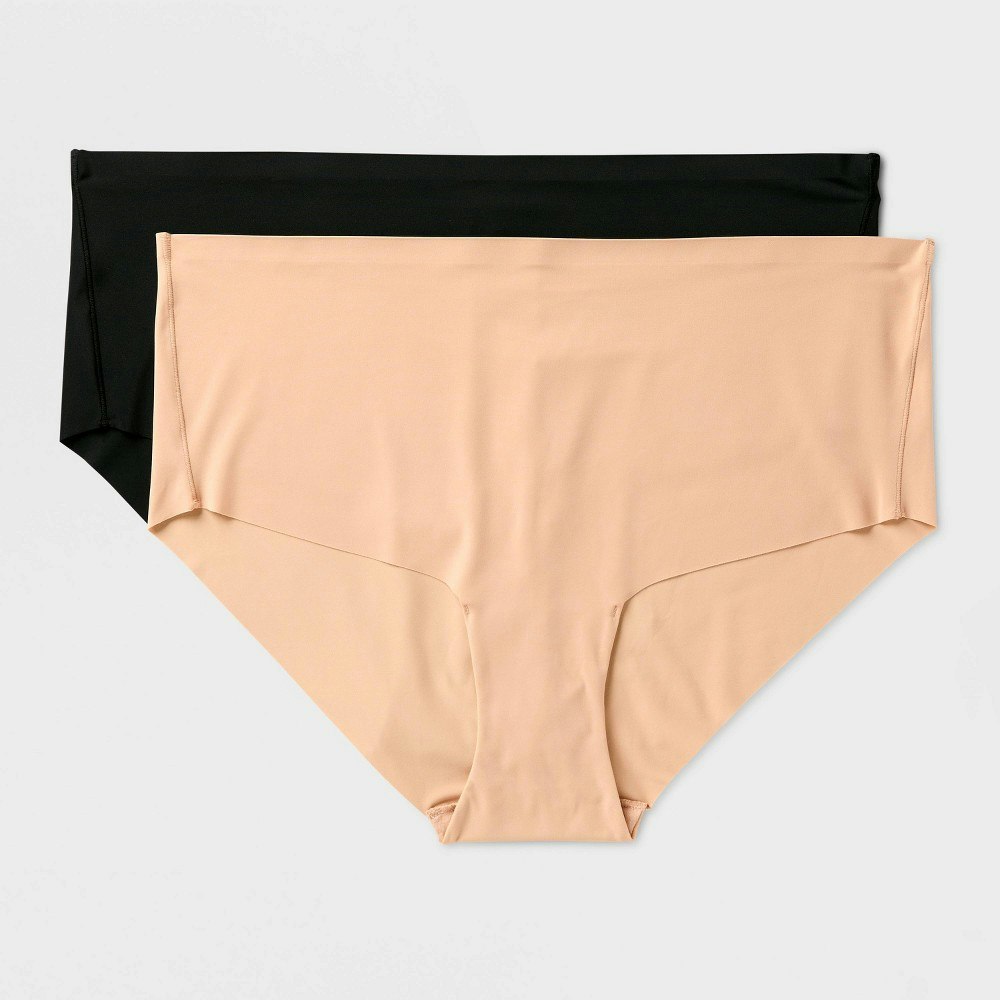 Auden Women's Invisible Edge Brief Underwear 2-Pack: $15 Auden Women's Invisible Edge Brief Underwear 2-Pack: $15