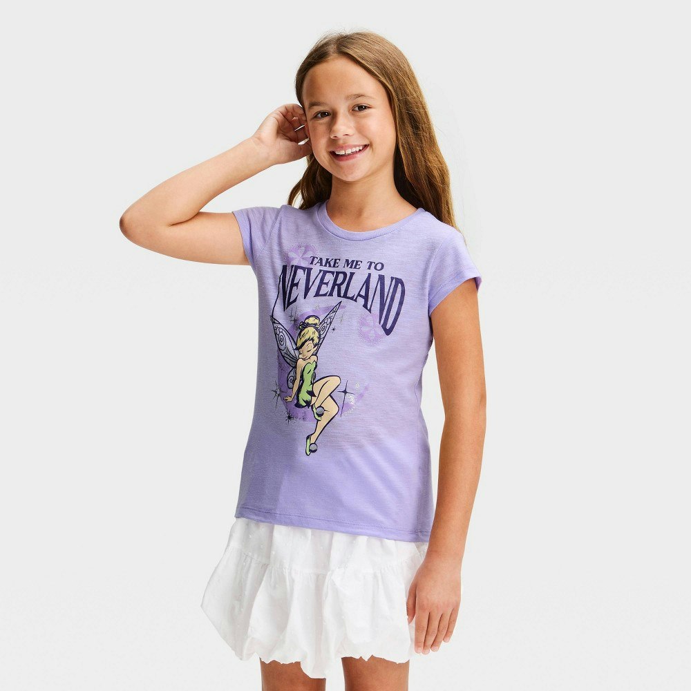 Girls' Disney Tinker Bell Graphic T-Shirt: $12 Girls' Disney Tinker Bell Graphic T-Shirt: $12