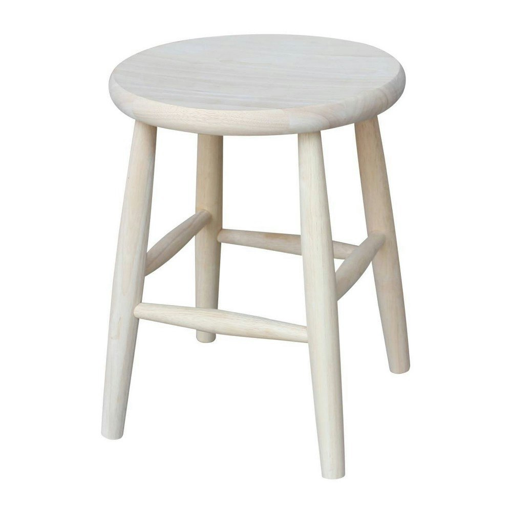 International Concepts Scooped Seat Counter Height Barstool: $72.99 International Concepts Scooped Seat Counter Height Barstool: $72.99