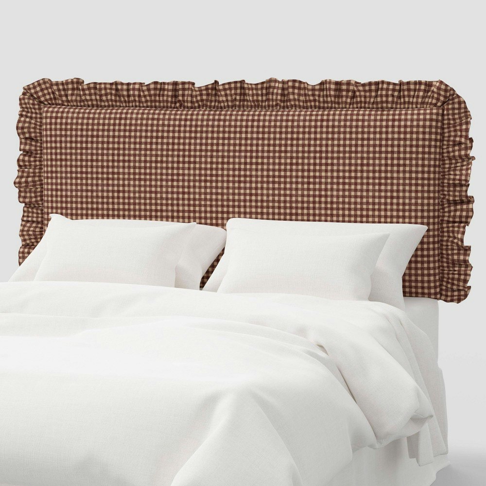 Mila Full-Size Ruffled Wall-Mounted Headboard: $290