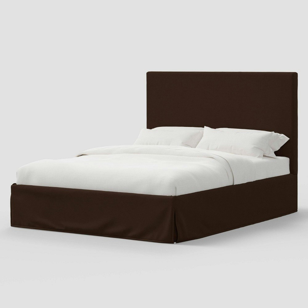 Threshold Kelly King Slipcovered Bed: $1,320
