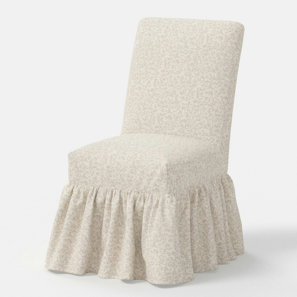 Julia Ruffled Slipcover Dining Chair: $340 Julia Ruffled Slipcover Dining Chair: $340