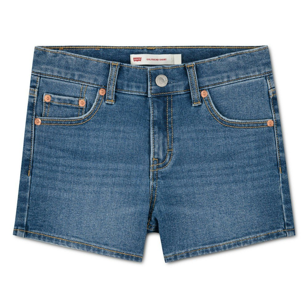 Levi's Girls' Girlfriend Denim Shorts: $25 Levi's Girls' Girlfriend Denim Shorts: $25