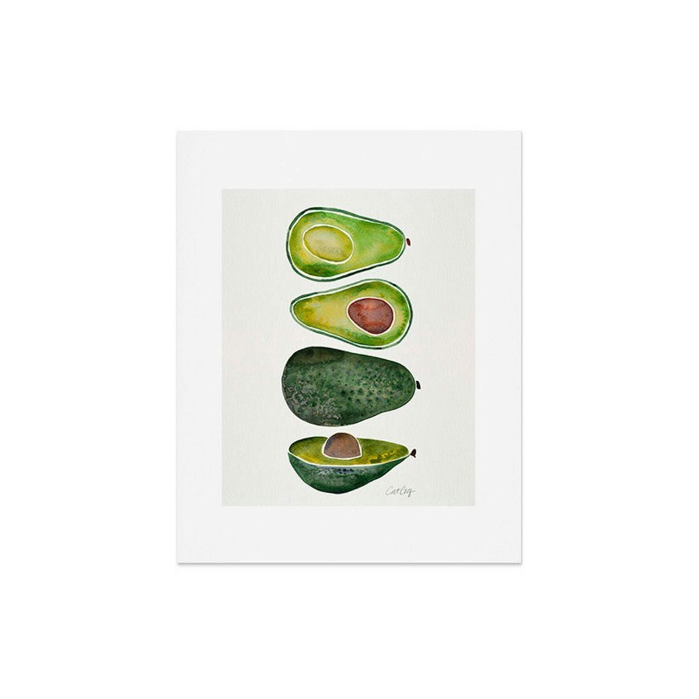 16" x 20" Cat Coquillette Avocado Slices Wall Art Print: $29 16" x 20" Cat Coquillette Avocado Slices Wall Art Print: $29