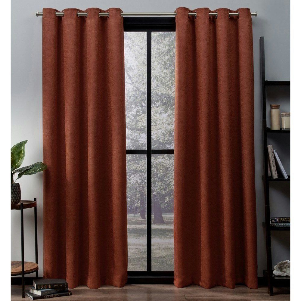 Exclusive Home Oxford Textured Sateen Thermal Grommet Curtains 63"x52" 2-Pack: $22.99 Exclusive Home Oxford Textured Sateen Thermal Grommet Curtains 63"x52" 2-Pack: $22.99