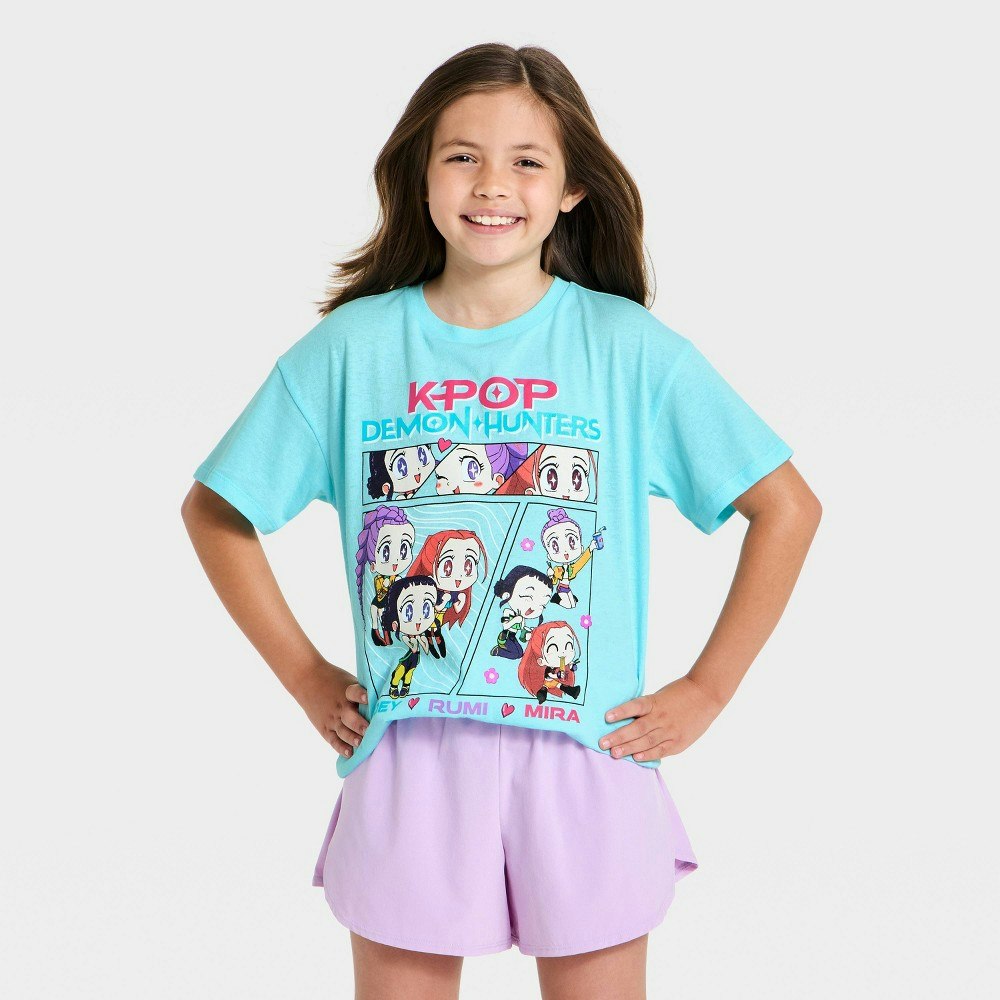 Girls' KPop Demon Hunters Graphic T-Shirt: $10