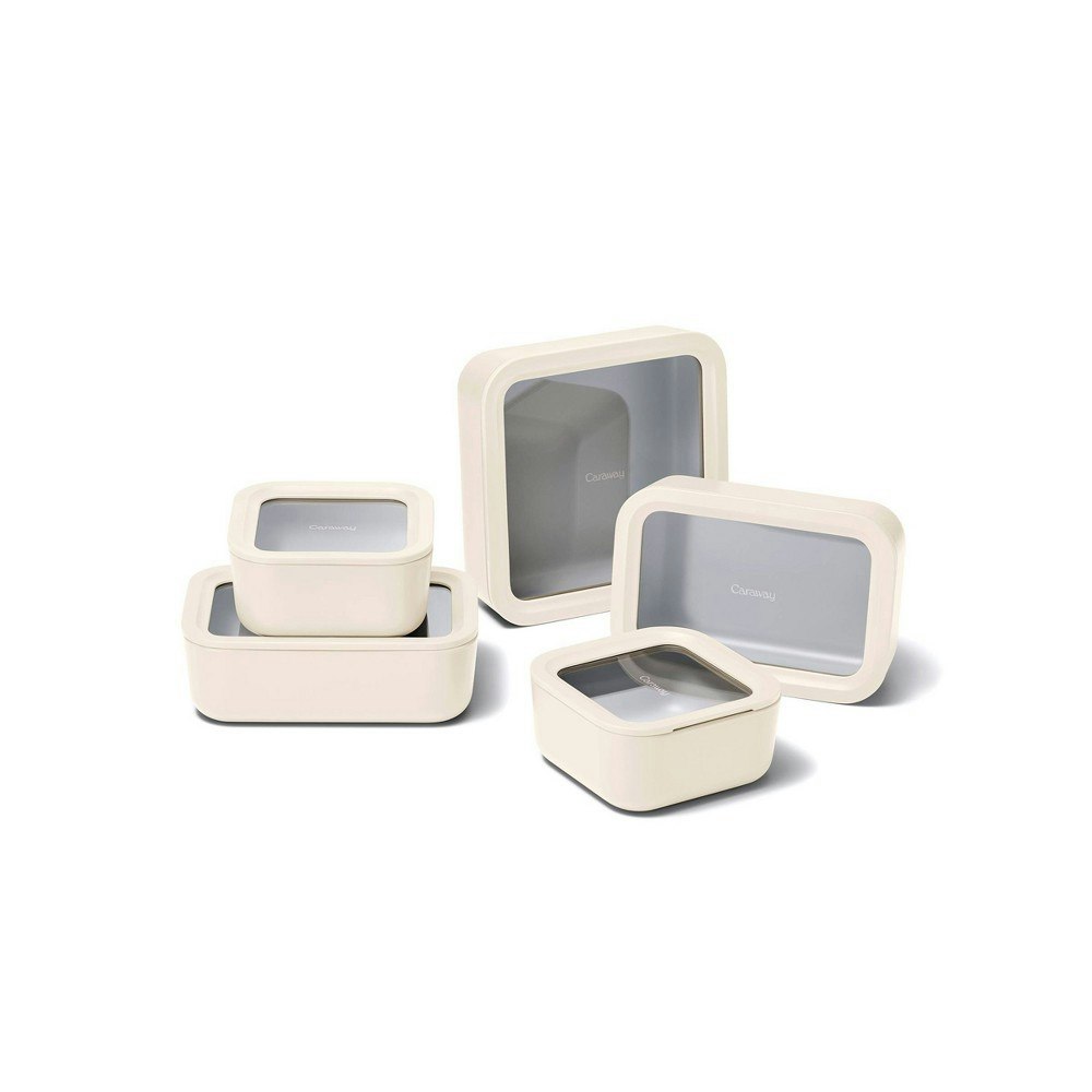 Caraway Home 13-Piece Ceramic Food Storage Set: $225 Caraway Home 13-Piece Ceramic Food Storage Set: $225
