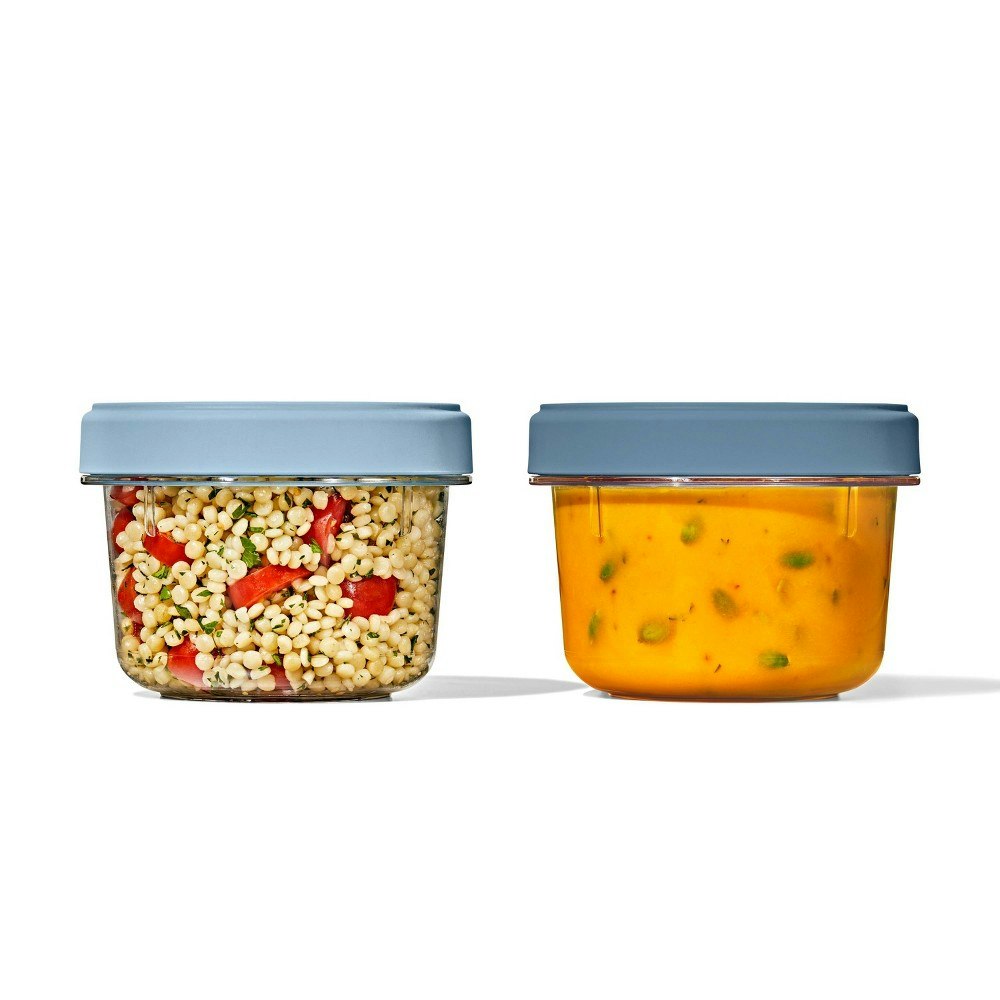 OXO 20oz Twist and Stack Containers 2-Pack: $12.99 OXO 20oz Twist and Stack Containers 2-Pack: $12.99