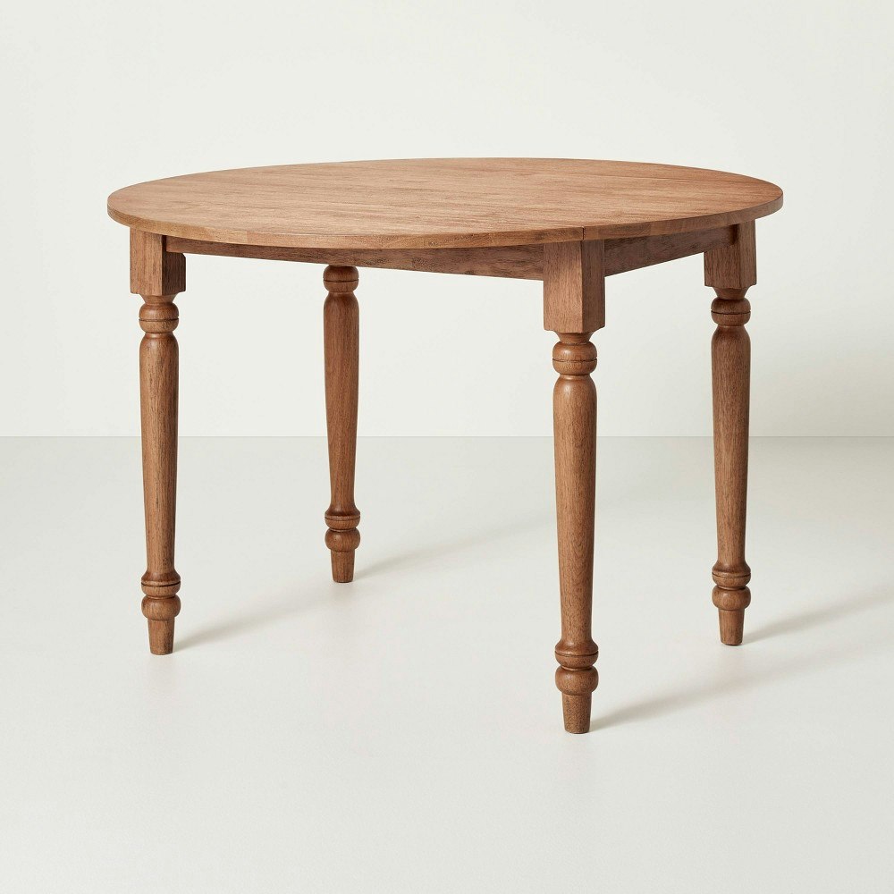 Hearth & Hand with Magnolia 44-Inch Vintage Windsor Drop Leaf Round Dining Table: $399.99