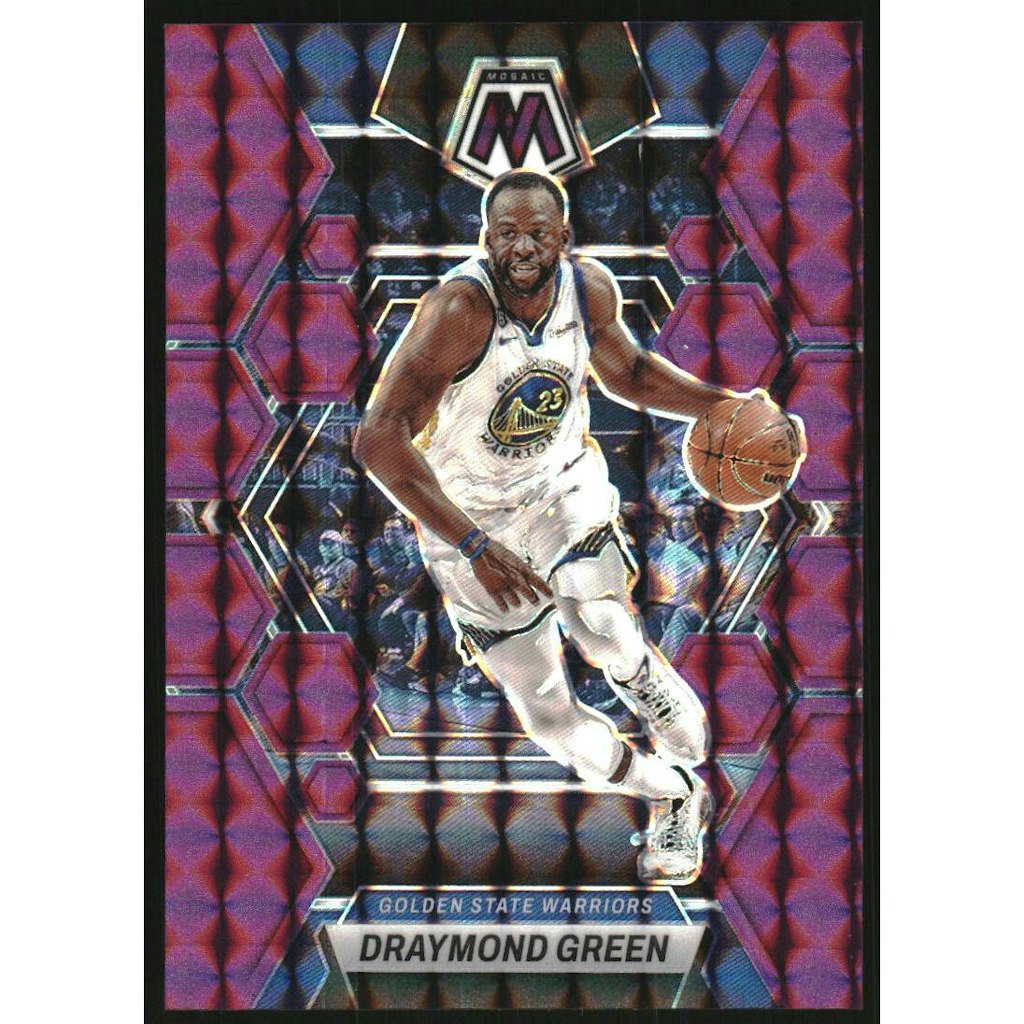 2022-23 Panini Mosaic Draymond Green #143 Purple Parallel Card: $10.80 2022-23 Panini Mosaic Draymond Green #143 Purple Parallel Card: $10.80