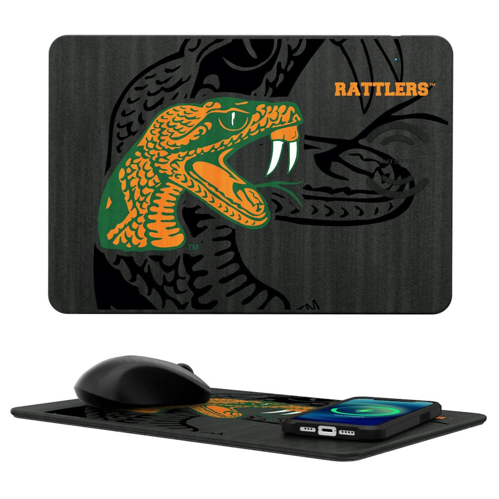Keyscaper Florida A&M Rattlers 15W Wireless Charger and Mouse Pad: $69.99