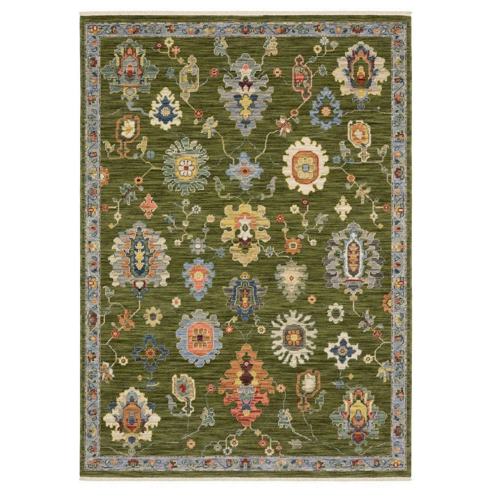 Captiv8e Designs 5'3"x7'6" Lorelei Vintage Traditional Wool Area Rug: $719.99 Captiv8e Designs 5'3"x7'6" Lorelei Vintage Traditional Wool Area Rug: $719.99