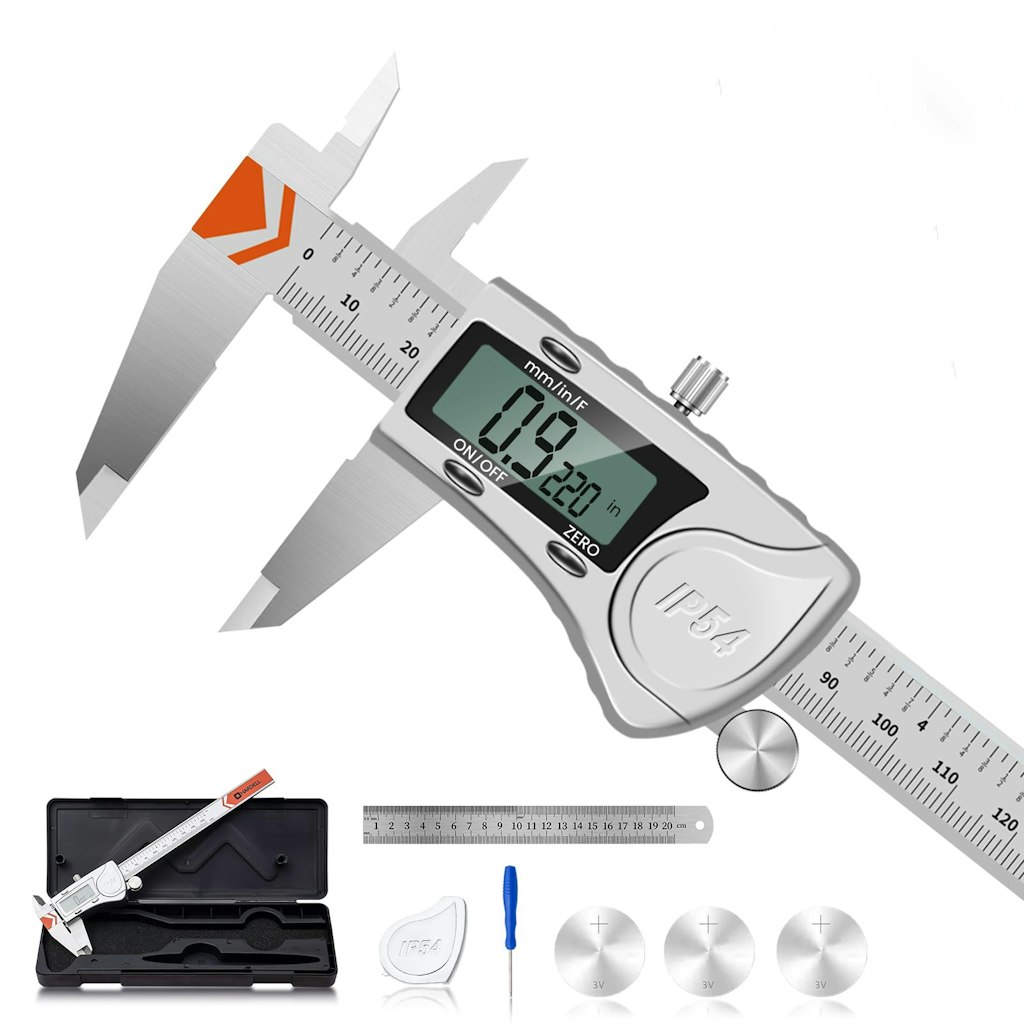 Stainless Steel Digital Caliper Measuring Tool: $20
