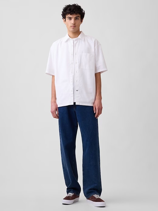 Gap Factory Men's Boxy Oxford Shirt: $7