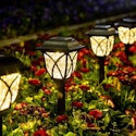 Gigalumi Solar Garden Lights 6-Pack for $15 + free shipping w/ Prime