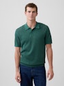 Gap Factory Men's Crochet Sweater Polo Shirt for $13 + free shipping on $50+ for Encore Members