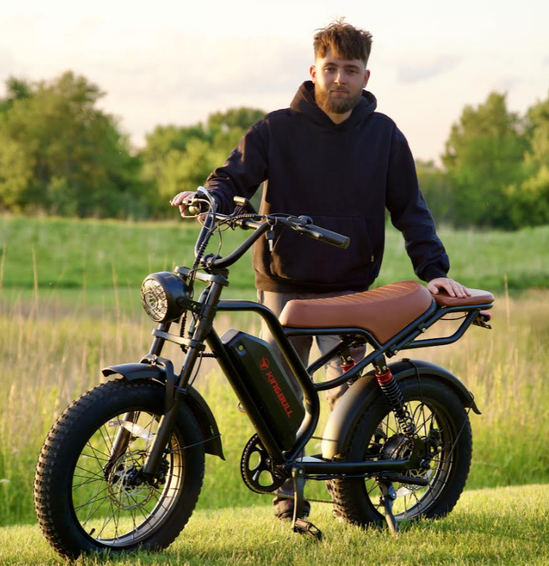 Kingbull Ranger Vintage Off-Road Electric Bike: $799