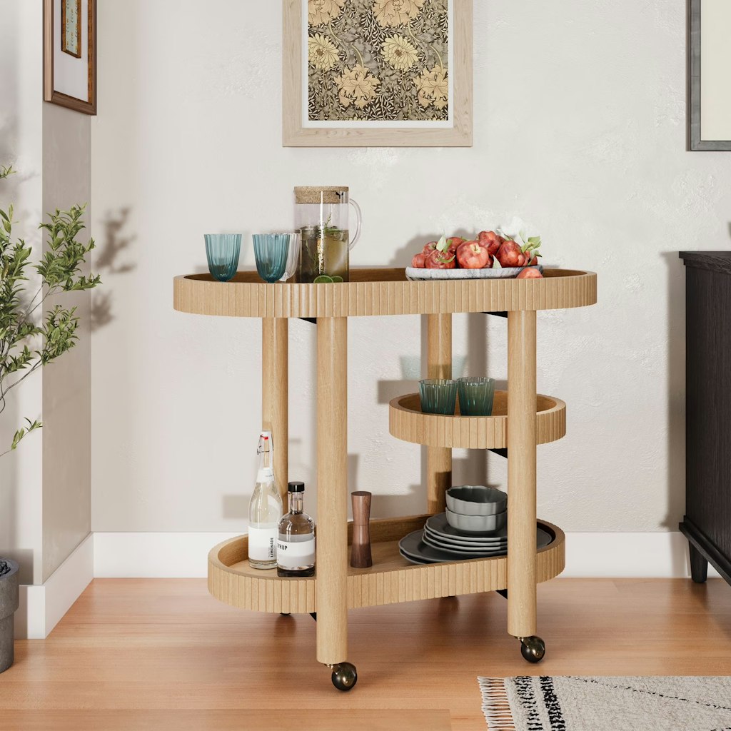 Beautiful by Drew Barrymore Drew Bar Cart: $34