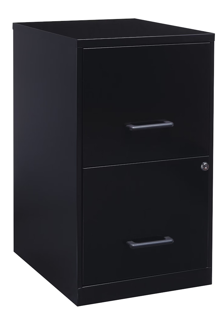 Lorell Space Solutions 18" Deep 2-Drawer Metal File Cabinet: $35