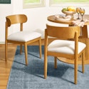 Beautiful by Drew Barrymore Drew Dining Room Chair 2-Pack for $46 + free shipping