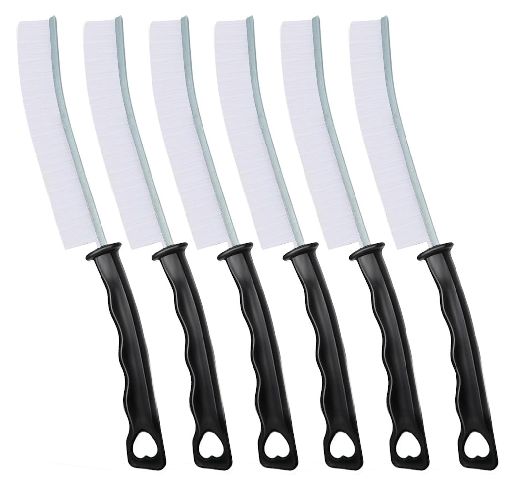 Hard Bristle Crevice Cleaning Brush 6-Pack: $4.99