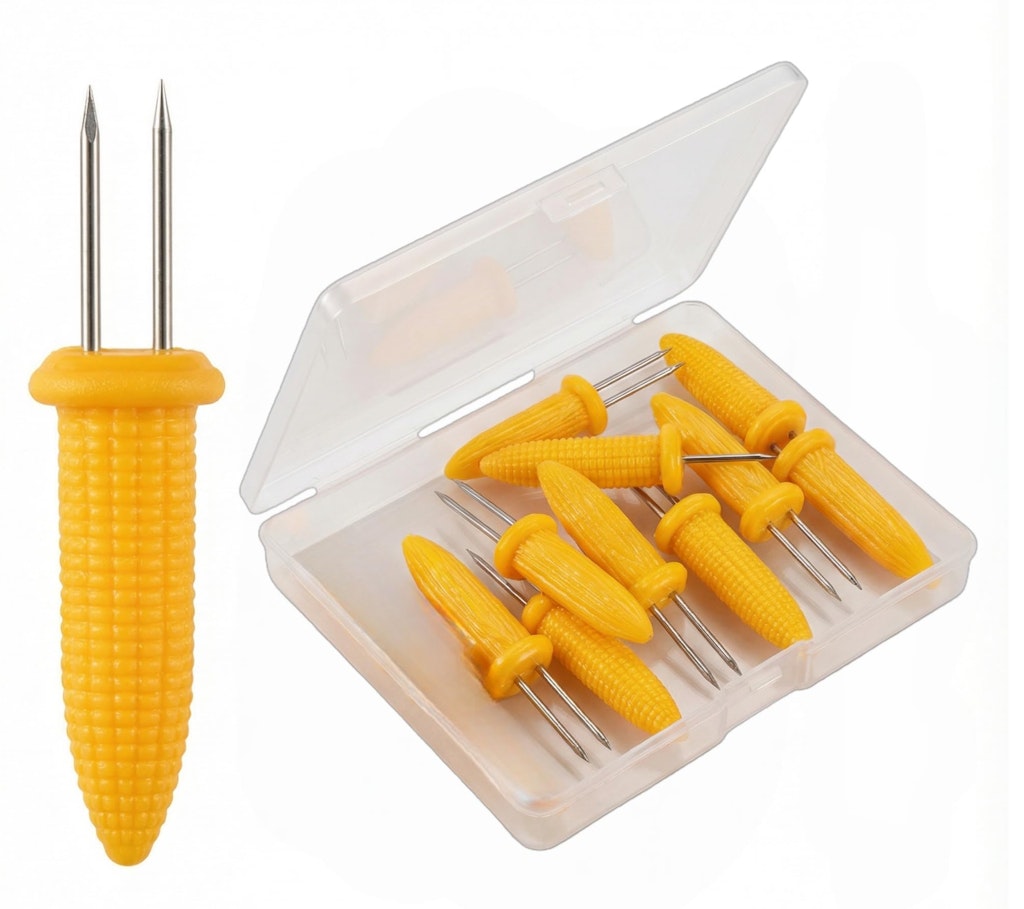 Stainless Steel Corn Holders 10-Pack: $1.99