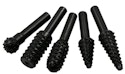 5-Piece 1/4" Rotary Rasp Drill Bit Set for $2 + free shipping w/ Prime