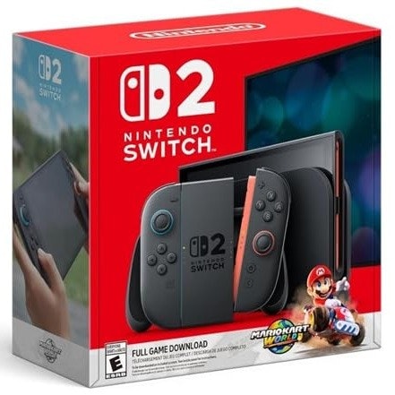 Refurb Nintendo Switch 2 Mario Kart World Console Bundle: $419