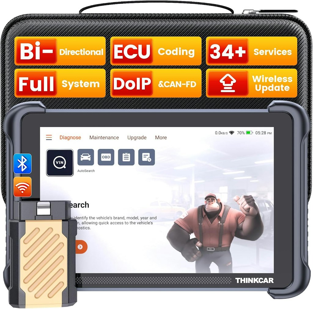 Thinkcar Thinkscan Bi-Directional OBD2 Diagnostic Scanner: $484.45