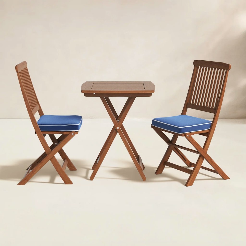 Birch Lane Fleur Square 2-Person Bistro Set w/ Cushions: $165