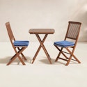 Birch Lane Fleur Square 2-Person Bistro Set w/ Cushions for $165 + free shipping