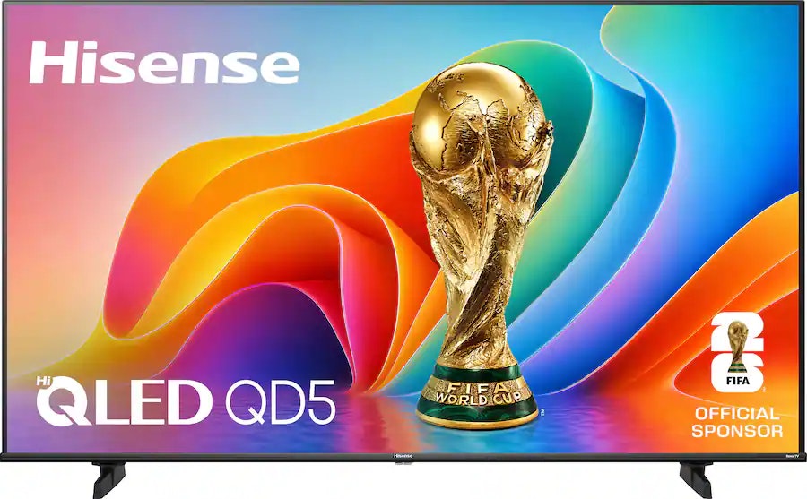 Hisense QD50 58" 4K QLED UHD Smart TV: $200