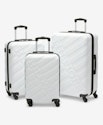 Tommy Hilfiger Monotype 3-Piece Luggage Set for $170 + free shipping