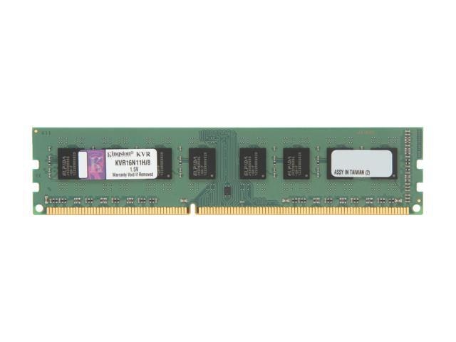 Kingston 8GB DDR3 1600 Desktop Memory: $26.59 Kingston 8GB DDR3 1600 Desktop Memory: $26.59