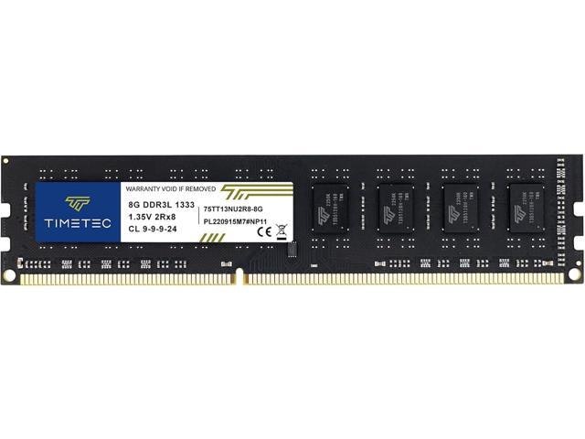 Timetec 8GB DDR3 1333MHz PC3-10600 UDIMM Desktop Memory Module: $19.99 Timetec 8GB DDR3 1333MHz PC3-10600 UDIMM Desktop Memory Module: $19.99