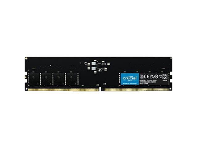 Crucial 16GB DDR5 4800MHz CL40 Desktop Memory Module: $219.99