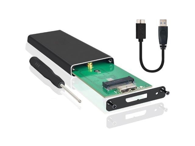 JacobsParts M.2 NGFF SATA SSD USB 3.0 External Enclosure: $13.99