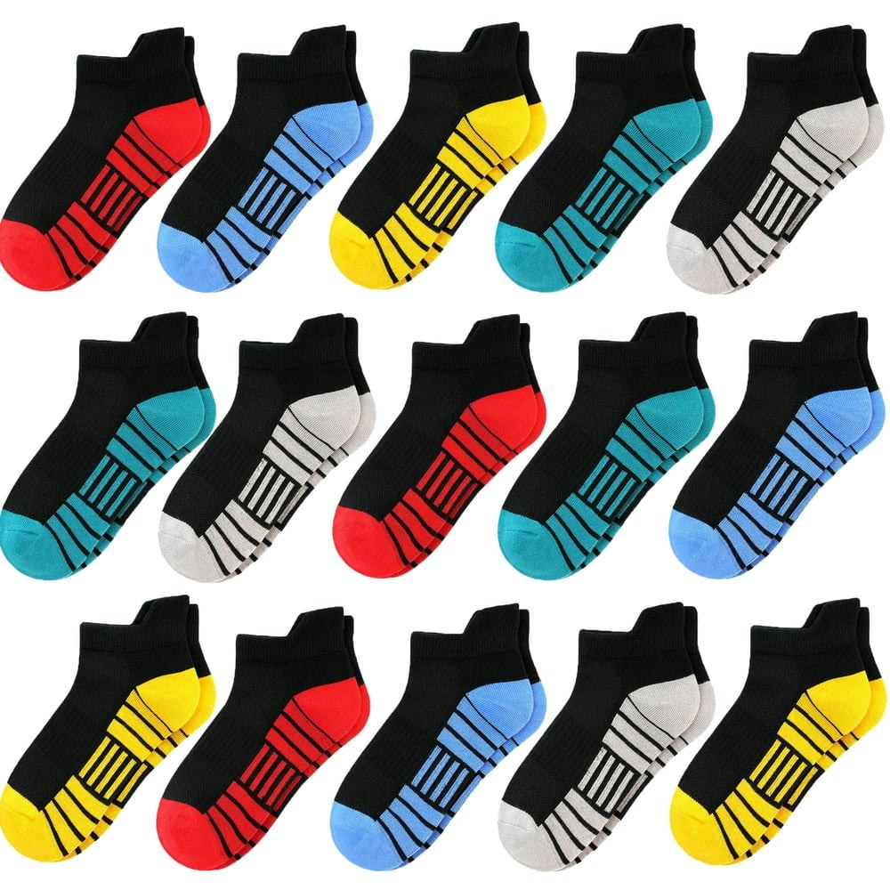 Skibeaut Boys Athletic Ankle Socks 15-Pack: $11.49 Skibeaut Boys Athletic Ankle Socks 15-Pack: $11.49