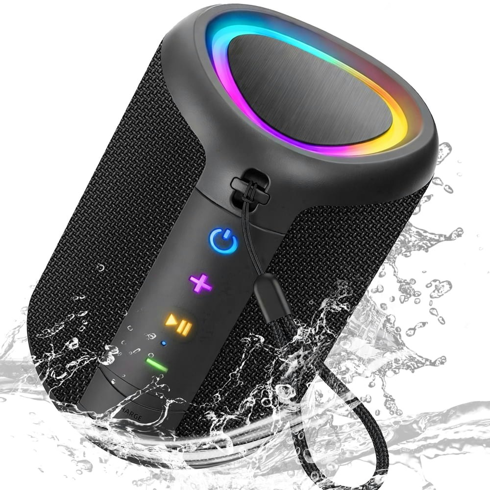 Portable Waterproof Bluetooth Speaker: $21.99 Portable Waterproof Bluetooth Speaker: $21.99