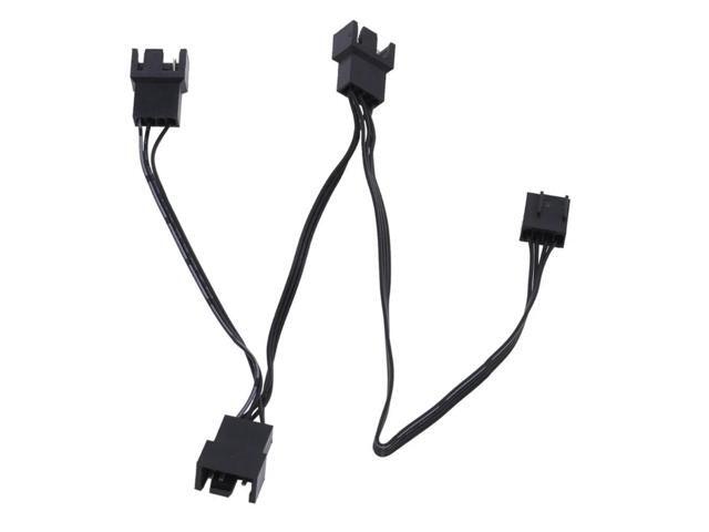 4-Pin PWM Fan Splitter Cable 1-to-3 30cm: $12.25 4-Pin PWM Fan Splitter Cable 1-to-3 30cm: $12.25