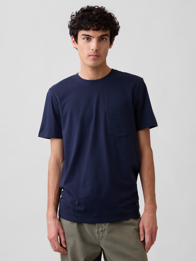Everyday Soft Pocket T-Shirt: $10