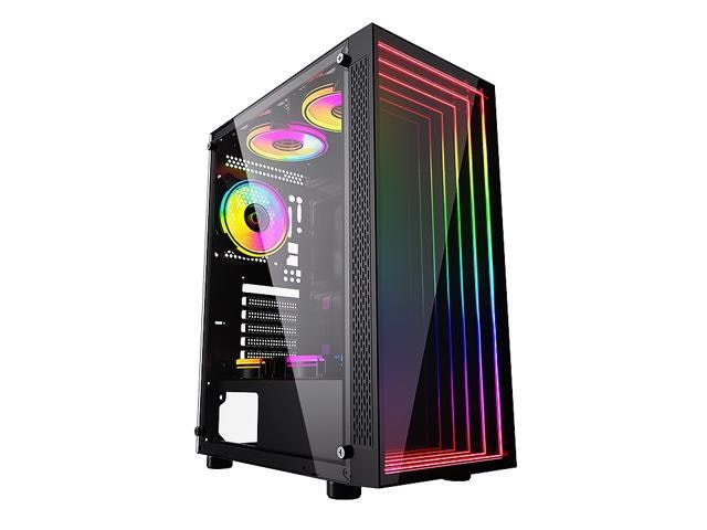 Bgears B-Optillusion Mid Tower ATX PC Case: $59.99