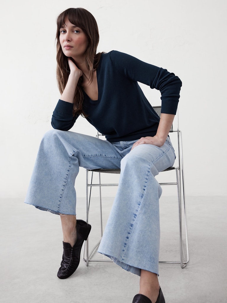 Forever V-Neck Sweater: $35 Forever V-Neck Sweater: $35