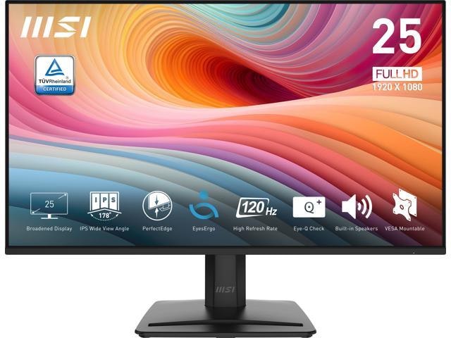 MSI 25-inch 1080p IPS Monitor: $76.99 MSI 25-inch 1080p IPS Monitor: $76.99